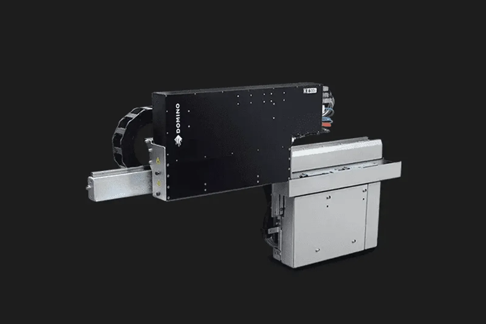 Domino K600i (variable data inkjet) in the Lemur Labels factory
